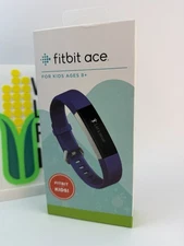 NEW/SEALED! Fitbit Ace Kids [8+] Activity Tracker, Electric Blue/Stainless Steel