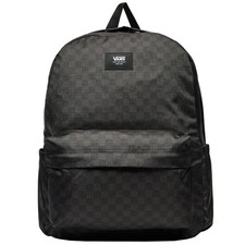 zaini Unisex, Vans Old Skool Check Backpack, nero
