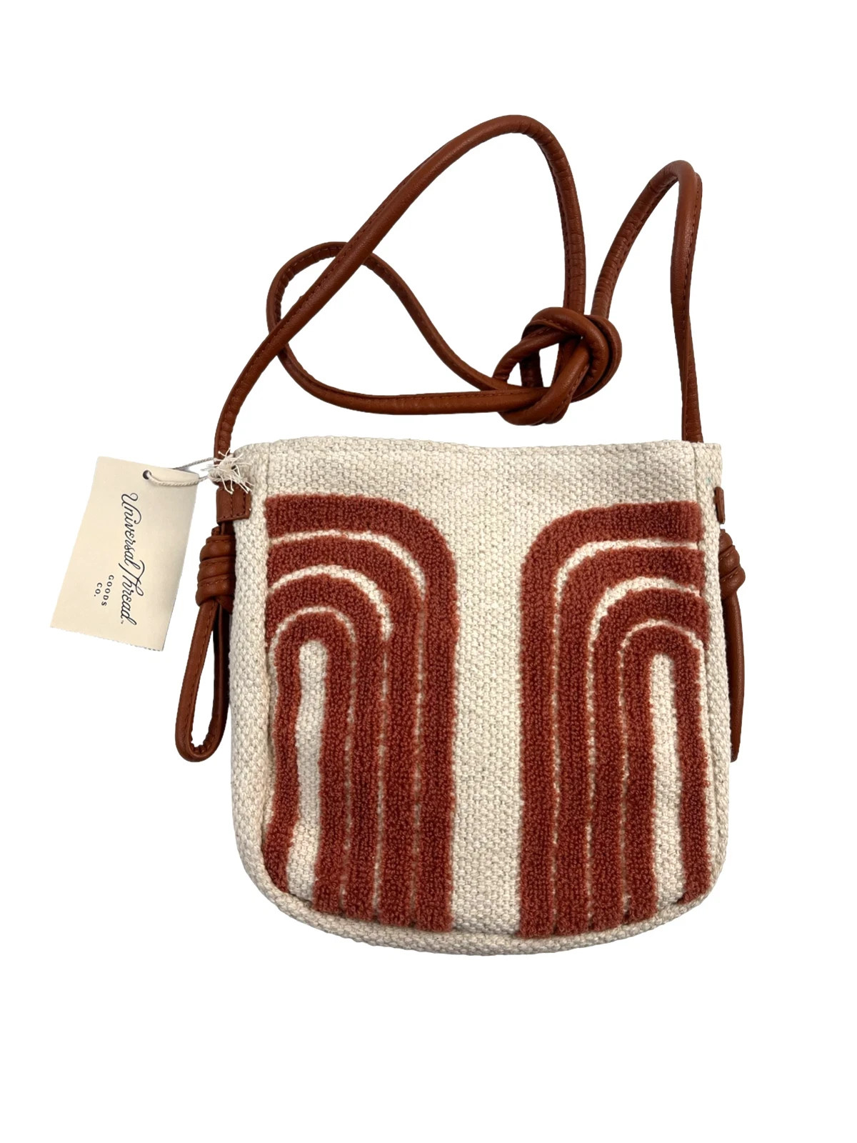 Handloom Crossbody Bag - Universal Thread, Off-white — image 3