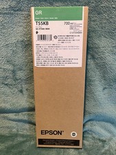 Genuine Epson Green Ink Cartridge T55KB Date: October 2027