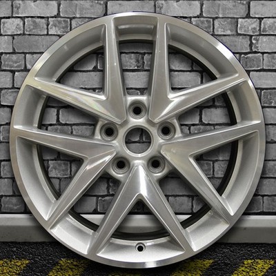 Machined Sparkle Silver Machined OEM Wheel for 2010-2012 Ford Fusion - 17x7.5