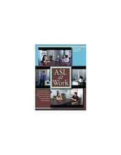 ASL at Work: Teacher Manual wi - VERY GOOD