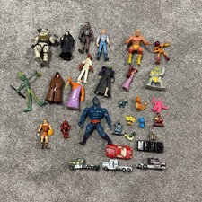Vintage Action Figures Toy Lot 30 70s 80s 90s 2000s, Hot wheels,starwars ect