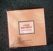 NEW Bath & Body Works COCO PARADISE Eau De Parfum 1.7oz Spray Perfume In Box
