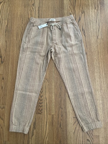 Taylor Stitch - The Apres Pant in Baja Stripe Mens Sz LARGE NWT msrp $118 - Picture 2 of 11