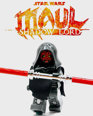 LEGO Star Wars TCS Custom Darth Maul Shadow Lord Minifigure by Bingo Minifigs
