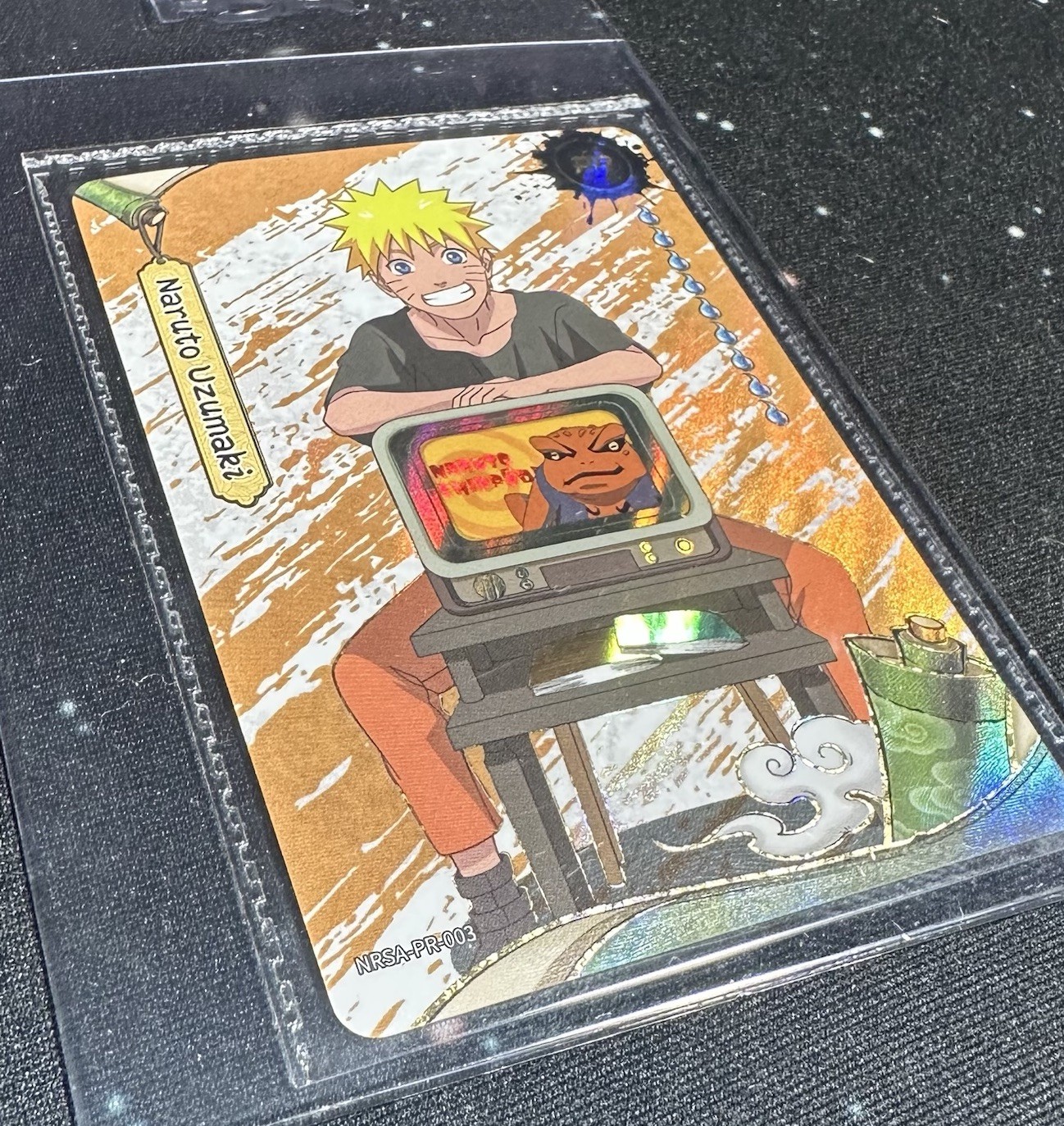 Naruto Shippuden PSA Magazine Promo Card Sealed Anime KD view 7