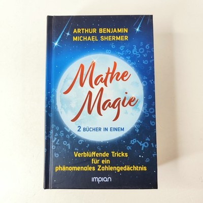 Mathe Magie 2 Bücher in einem Arthur Benjamin Michael Shermer | Zst. SEHR GUT