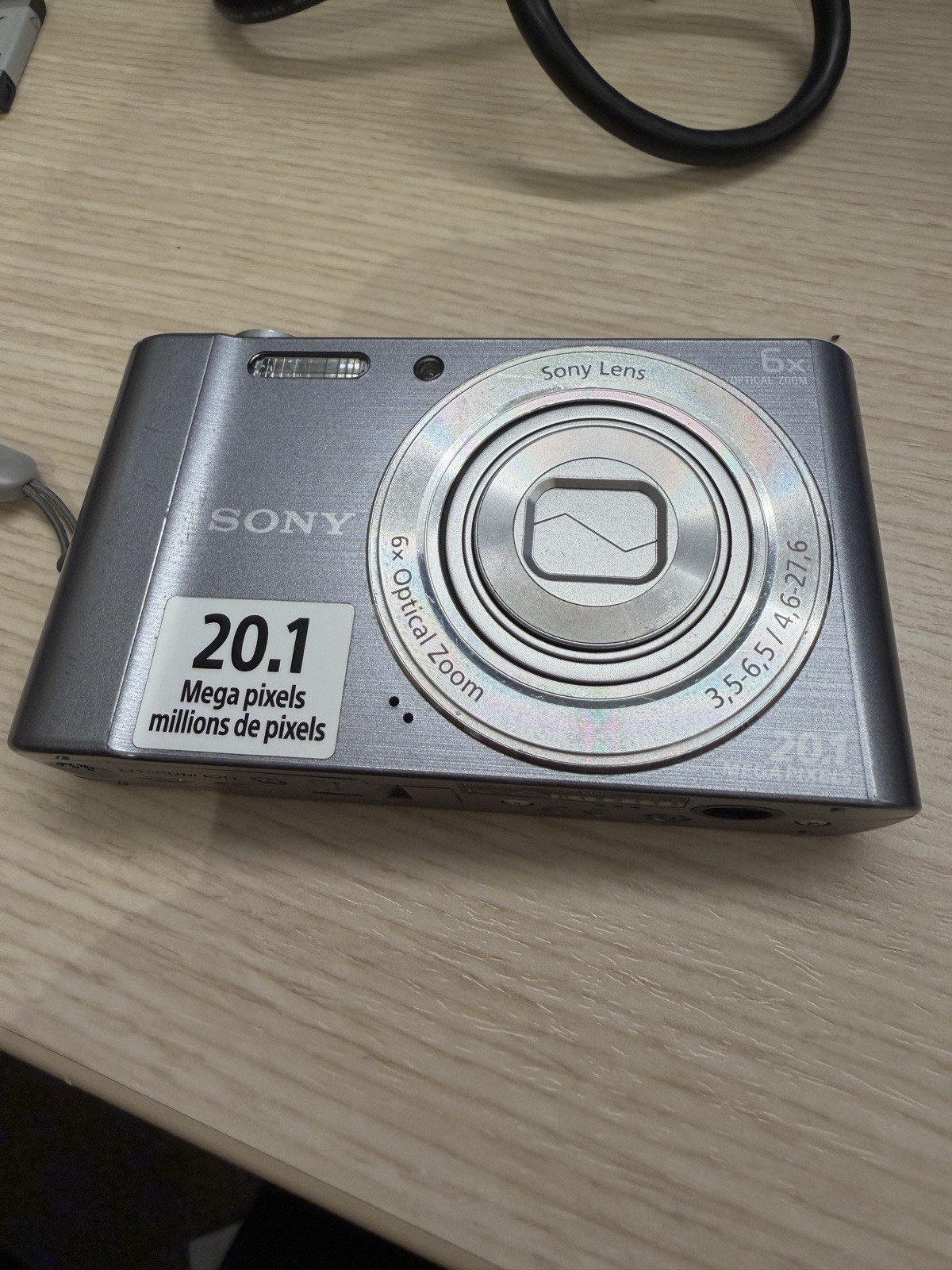 Sony Cyber-Shot DSC-W810 Digital Camera 20.1MP w/6x Optical Zoom ...