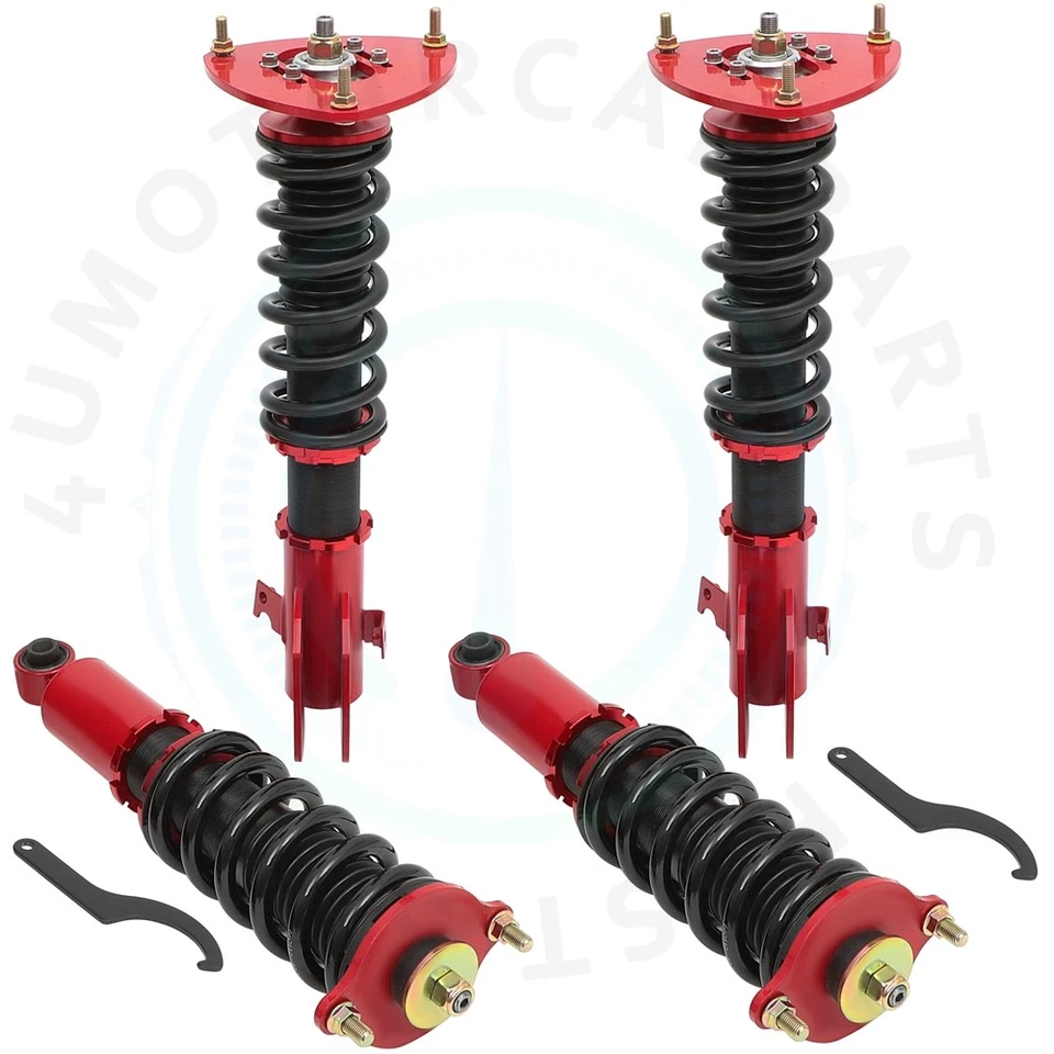 Juego de suspensión Coilovers de aluminio para Subaru Legacy BL BP Sedán 2005-2009 2,5 L Foto 2 de 4