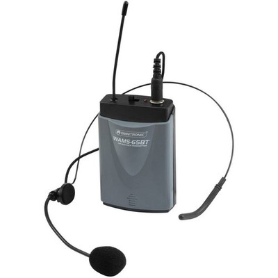 Headset Funkmikrofon-Set Omnitronic WAMS-65BT