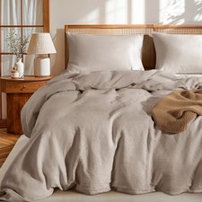 100 France Duvet Cover Set Size 3 Pcs Natural Flax Comforter Cover King Linen