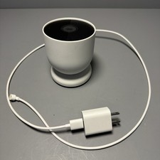 Google Nest Cam Battery Indoor Outdoor Wireless Security Camera, Base, And Cord