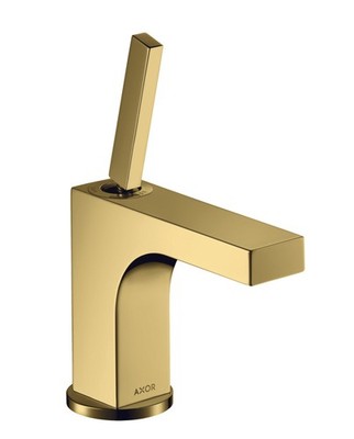 Hansgrohe basin mixer for hand basin 39035990 Polished Gold Optic