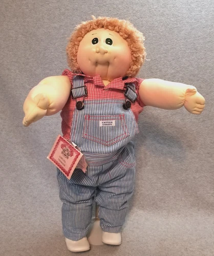 21" cloth Cabbage Patch Little People Xavier Roberts Doll CARLOS with Hang Tag