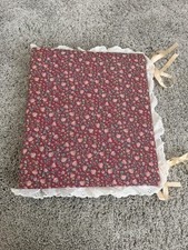 VTG Floral Lace Fabric Photo Album 3 Ring Binder Padded Cover Cottagecore