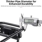 Velo Rack Aluminum Arrière Vélo Rack Haut Charge Roulement pour Vtt Et Ordinaire ...