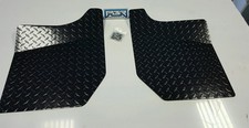 Yamaha Rhino 2004-up Aluminum Diamond Plate Floor Boards Liners Black