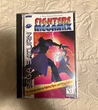 SEGA Fighters Megamix Sega Saturn (1997) NTSC-U/C Case & Manual, Multiplayer