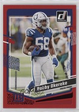 2023 Panini Donruss Press Proof Red Bobby Okereke #124 2xd