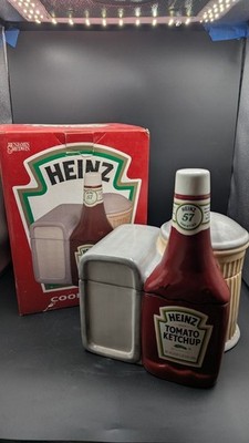 Heinz 57 Retro Cookie Jar 2002 Benjamin Medin Co. With Box
