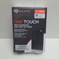 OPEN BOX - SEAGATE ONE TOUCH 2TB Portable External HDD w/ Password - STKY2000400