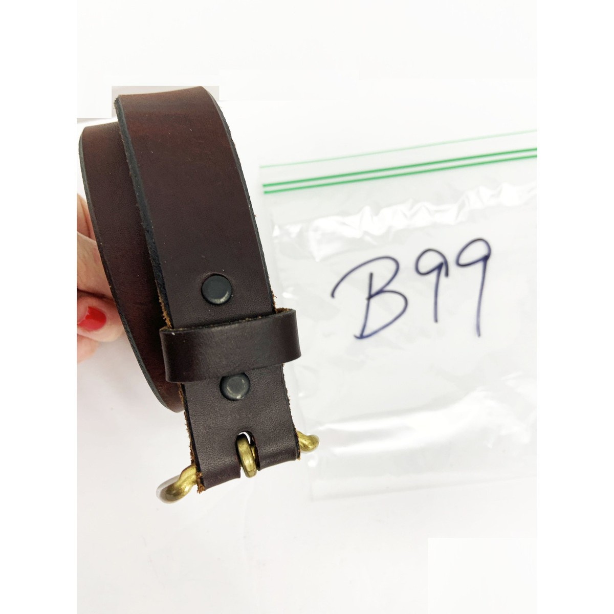 Brown Genuine Top Grain Leather Belt Size 36 Brown Genuine Top Grain Leather Belt Size 36 | eBay main image 4