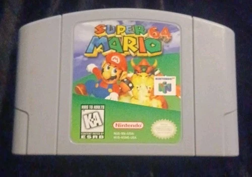 Super Mario 64 (Nintendo 64 system) AUTHENTIC USA N64 GAME - TESTED