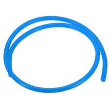 1/4"ID x 3/8"OD PE Tubing Translucent Flexible Water Hose Tube Blue, 3.28 Ft