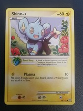 Pokemon Card Shinx 98/123 D&P Mysterious Treasures Common on eBay