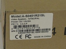 APOSONIC A-S0401R21SL 4-Channel Hybrid Security Digital Video Recorder