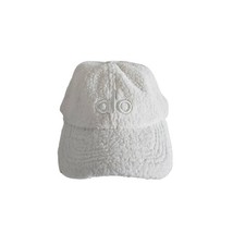 Alo White Polyester Baseball Cap