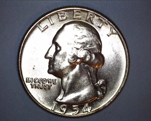 1954 Washington Quarter  CH/BU ~ **809-4