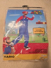 Disguise Super Mario Boys' Costume, Medium 7/8