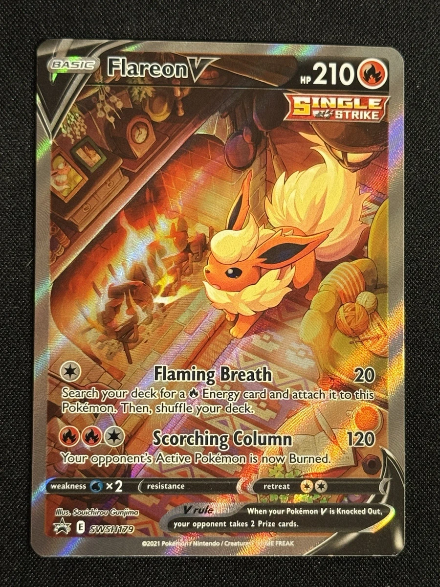 Flareon V Pokémon TCG Cards for sale | eBay