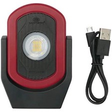 Maxxeon 810 WorkStar Cyclops, USB-C Rechargeable LED Inspection Light, Red