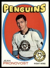 1971-72 Topps #118  JEAN PRONOVOST  (b)  Pittsburgh Penguins  NM-MINT