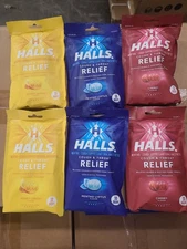 180 drops Honey Lemon, Cherry, and Mentho-Lyptus Flavor Assorted Cough Drops 