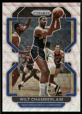 2021-22 Panini Prizm #260 Wilt Chamberlain Silver Wave