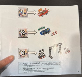 LEGO Juniors: Race Car Rally 10673. All Parts. 2 Manuals & figures.No Box.Built.