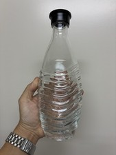 SODA STREAM Glass Sparkling Water Carafe Bottle for Aqua Fizz READ