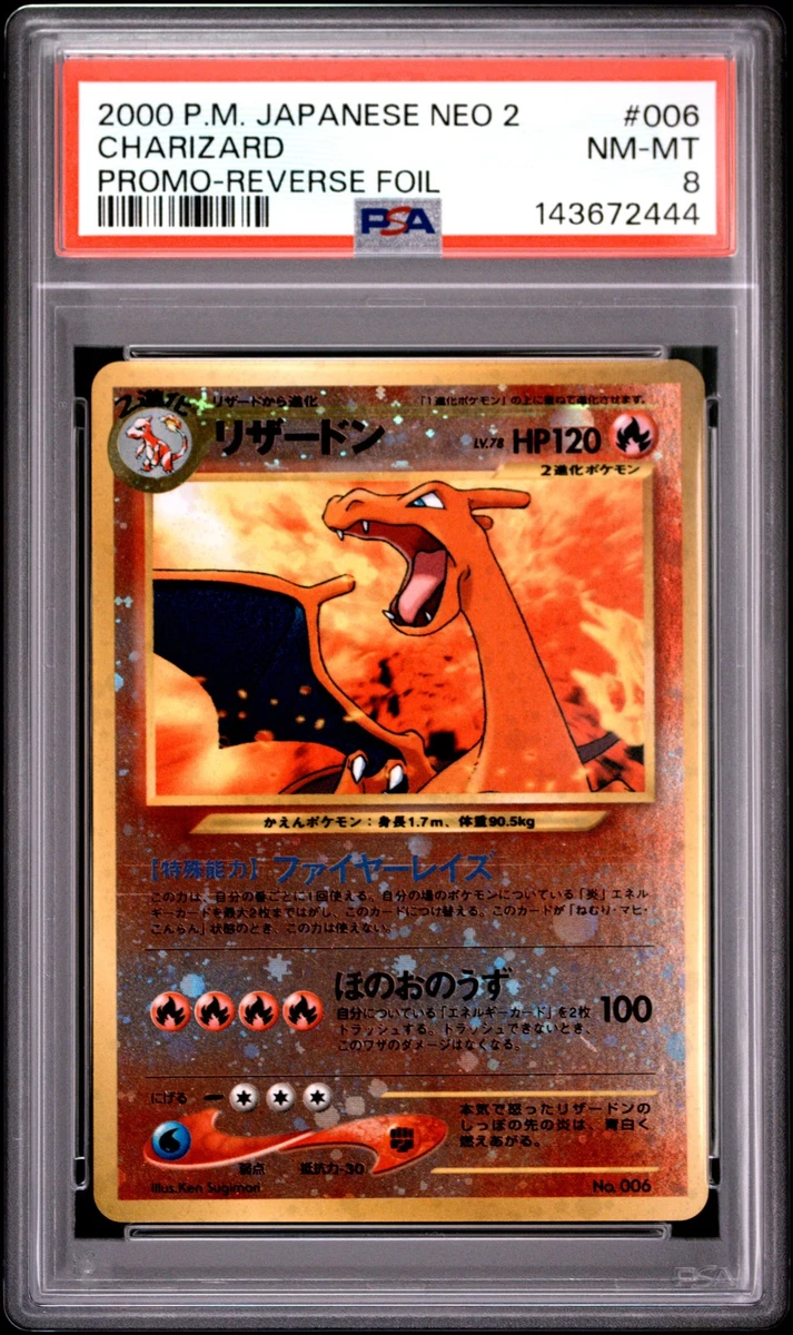 Collectible Individual Grade 8 Charizard Pokémon TCG Card Games in