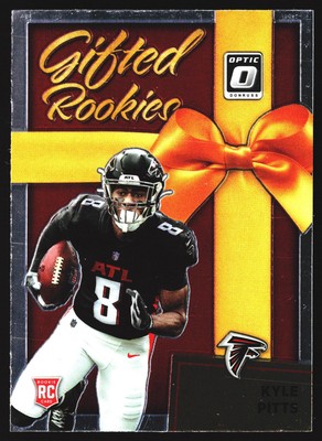 Kyle Pitts 2021 Donruss Optic Gifted Rookies RC Atlanta Falcons NFL Card No.GR11