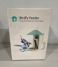 Birdfy Feeder Smart bird Feeder w/ FHD Motion Activated Camera - WHITE