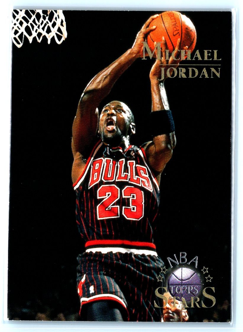 1996-97 Topps Stars #24 Michael Jordan