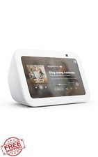 Echo Show 5 (latest) Glacier White, Smart Display, Alexa, Clearer Sound
