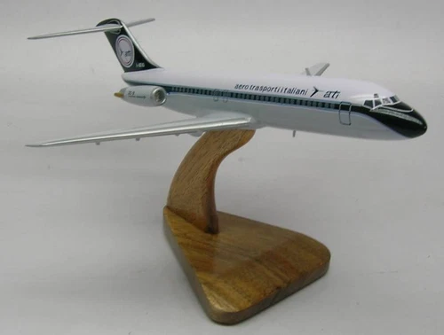 DC-9 Aero Trasporti Italiani DC9 Airplane Wood Model Free Shipping Regular New