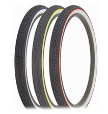 Vintage Lowrider Bicycle Line Semi-slick Tire 26 X 2.125 Small Brick Tread. Vintage Lowrider Bicycle Line Semi-slick Tire 26 X 2.125 Small Brick Tread.