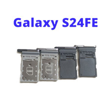 For Samsung Galaxy S24FE Single/ Dual SIM Card Slot Tray Holder Replacement Part
