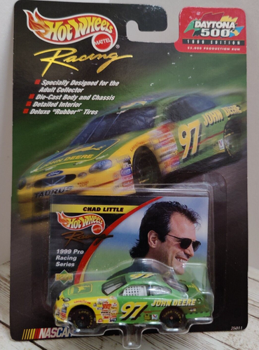 Vintage NASCAR/ Daytona Diecast on Card 1/64 ~ 2 Racing Champions/ 1 Hot Wheels - Picture 6 of 9